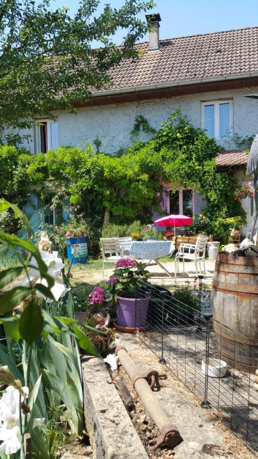 Basse-Cour De Montin Au 256 Chemin De La Rocaille A 38510 Vezeronce Curtin Bed & Breakfast Morestel Dış mekan fotoğraf